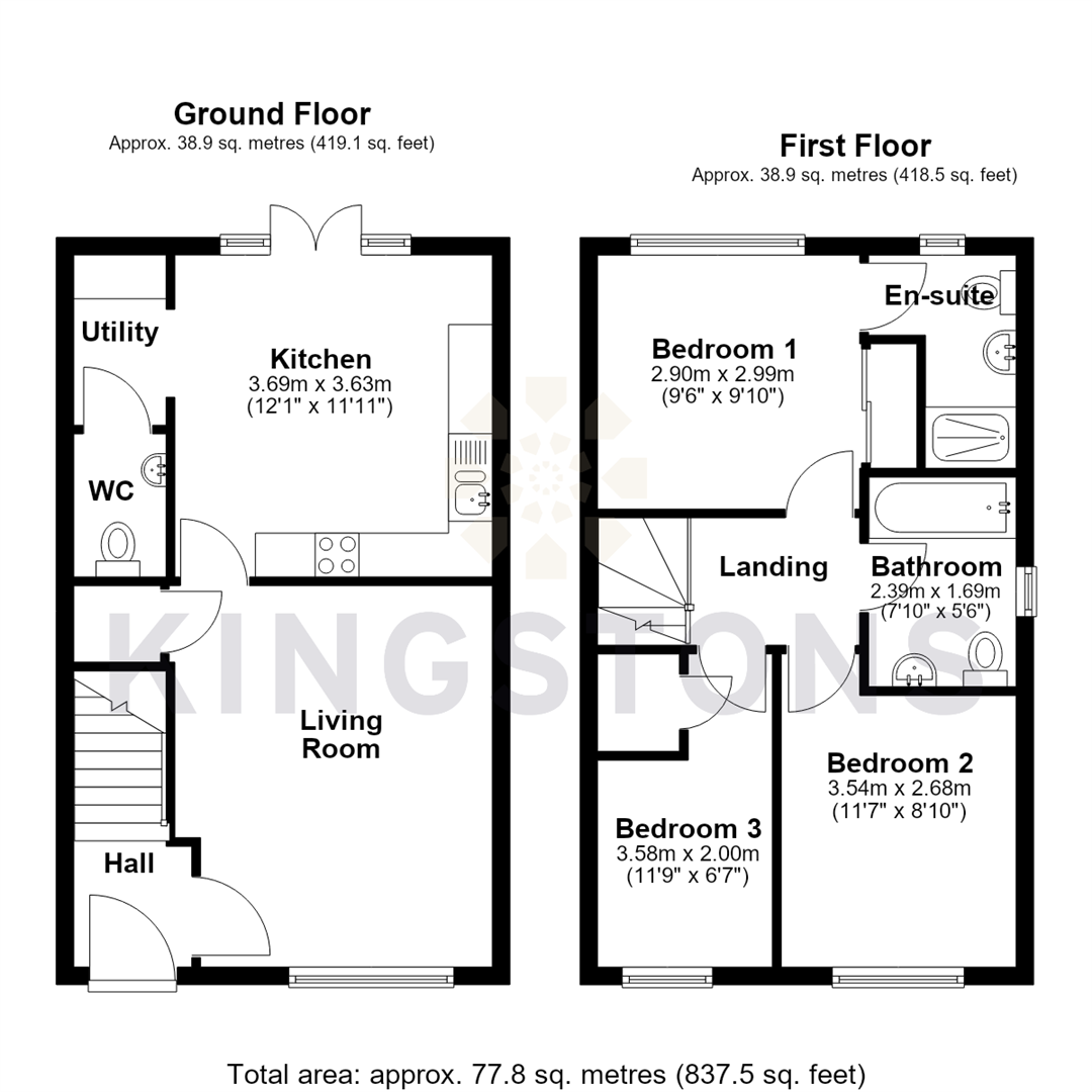 Oregano Close, Melksham floorplan