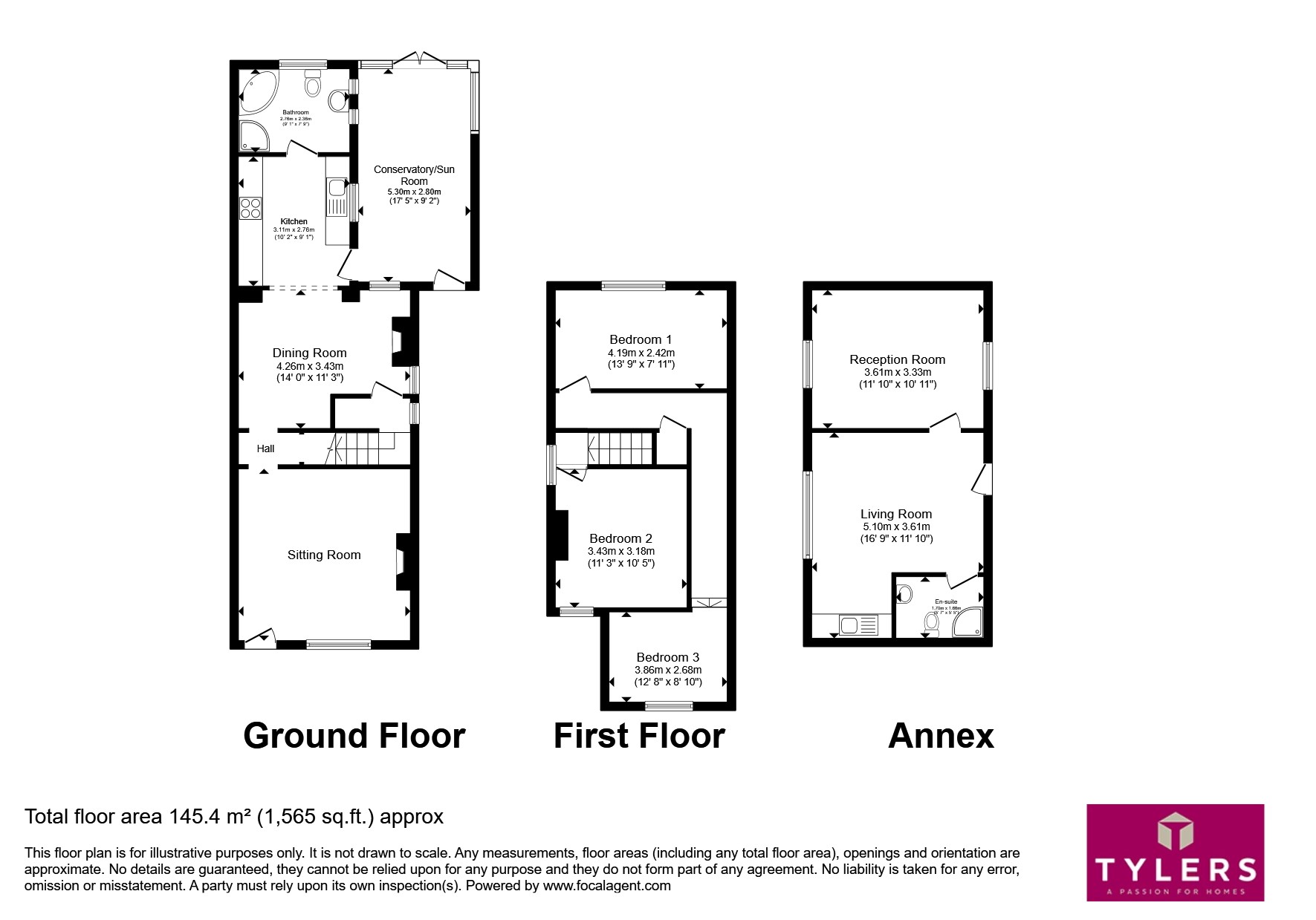 31, Pepys Terrace, Cambridge floorplan