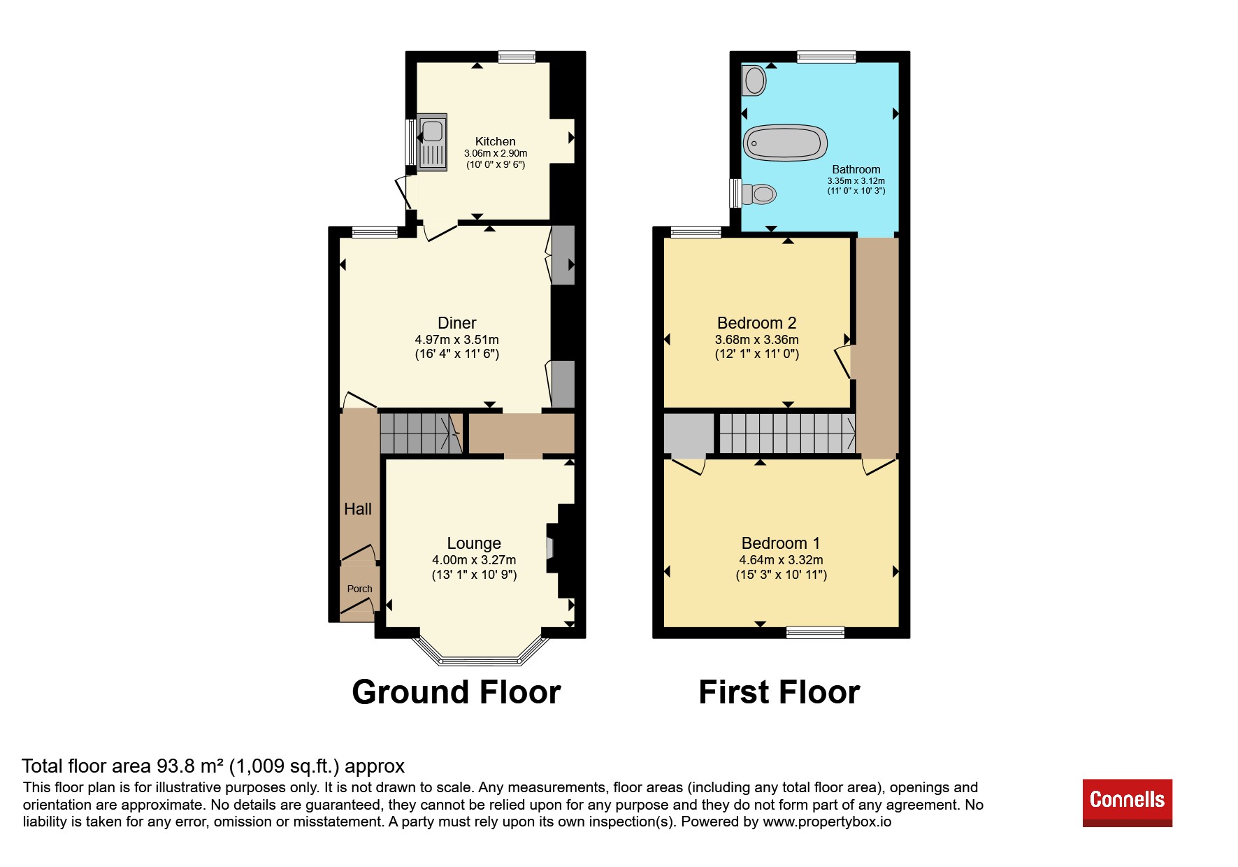 Colley End Road, Paignton floorplan