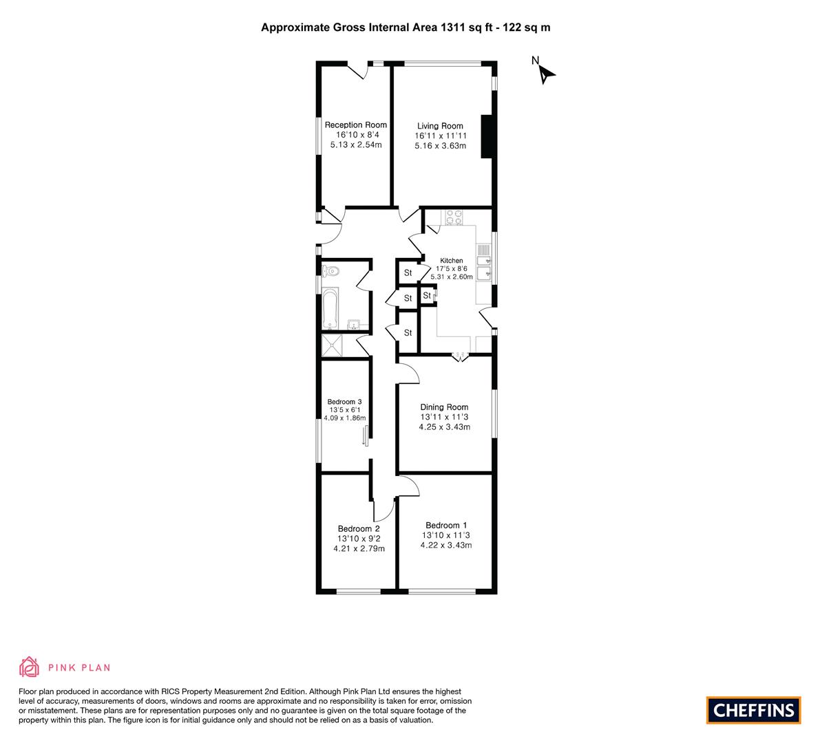 18, London Road, Sawston floorplan