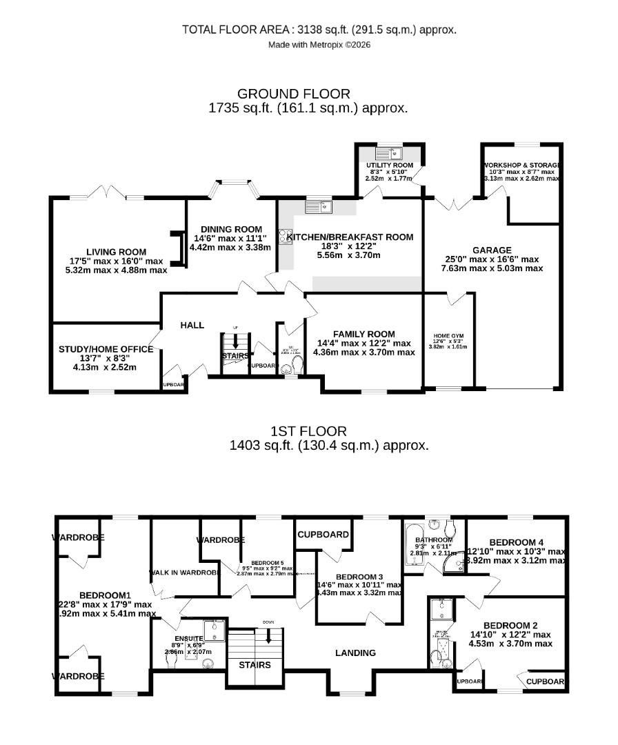 Teesdale, Bullocks Lane, Bishop's Stortford floorplan
