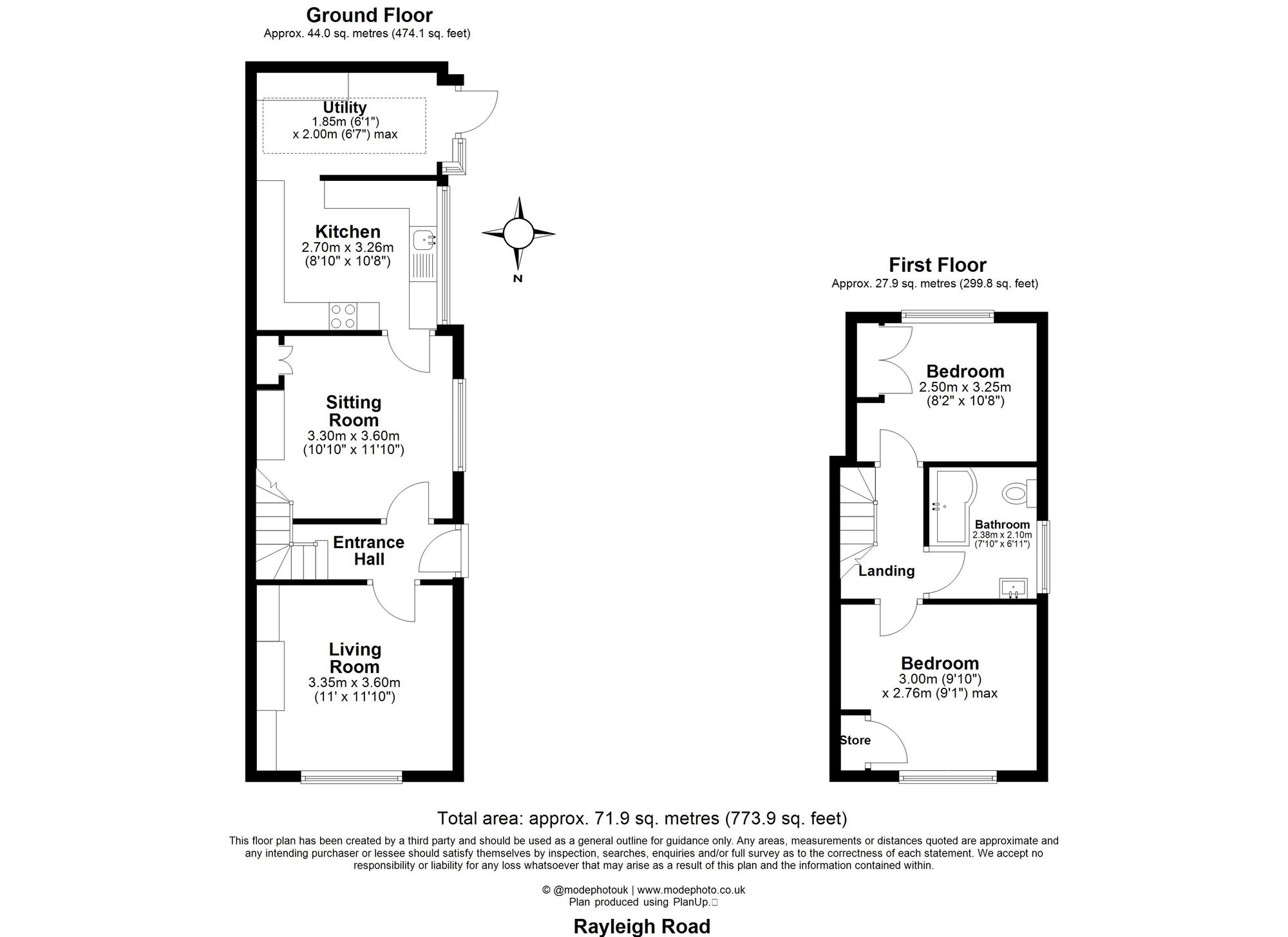 23 Rayleigh Road, Brentwood floorplan