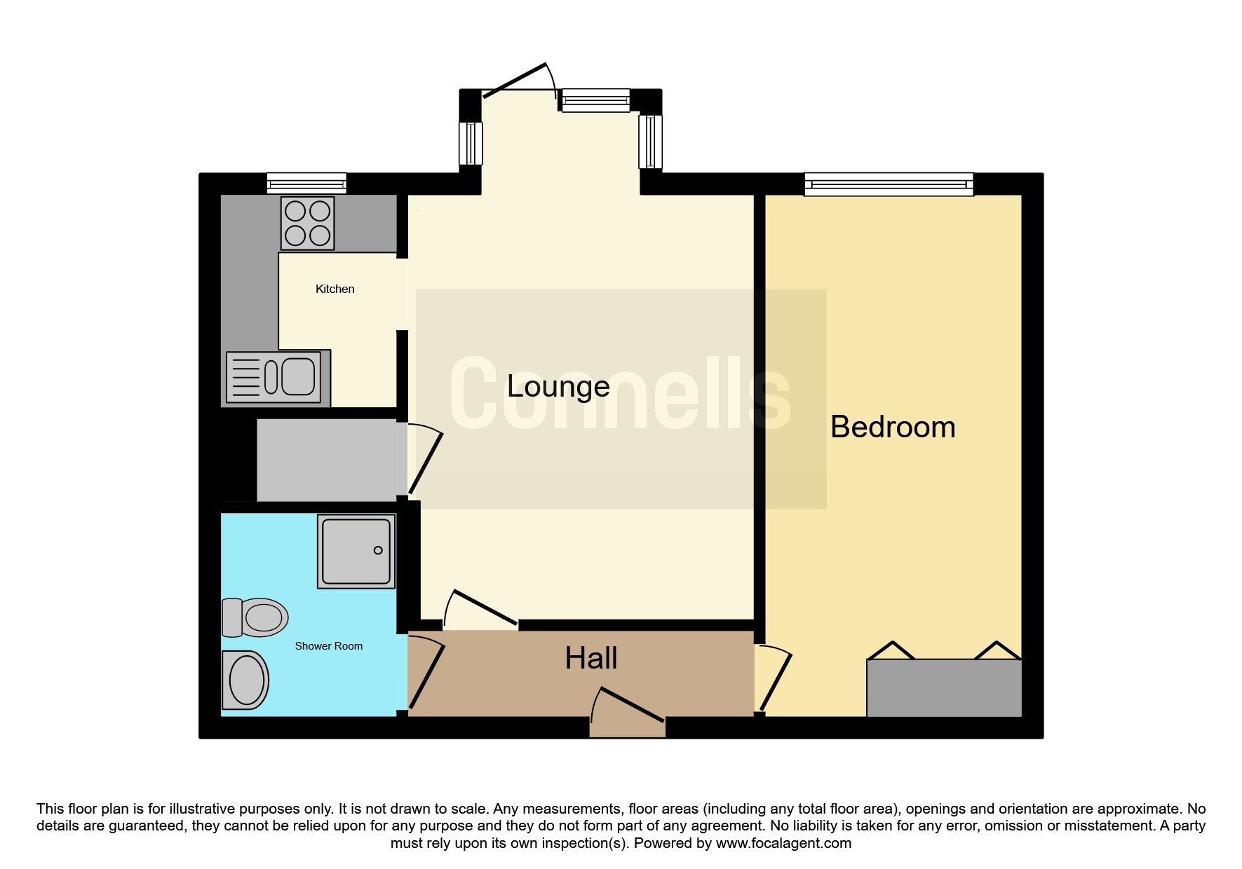 12, Beechwood Court, Corfton Drive, Wolverhampton floorplan