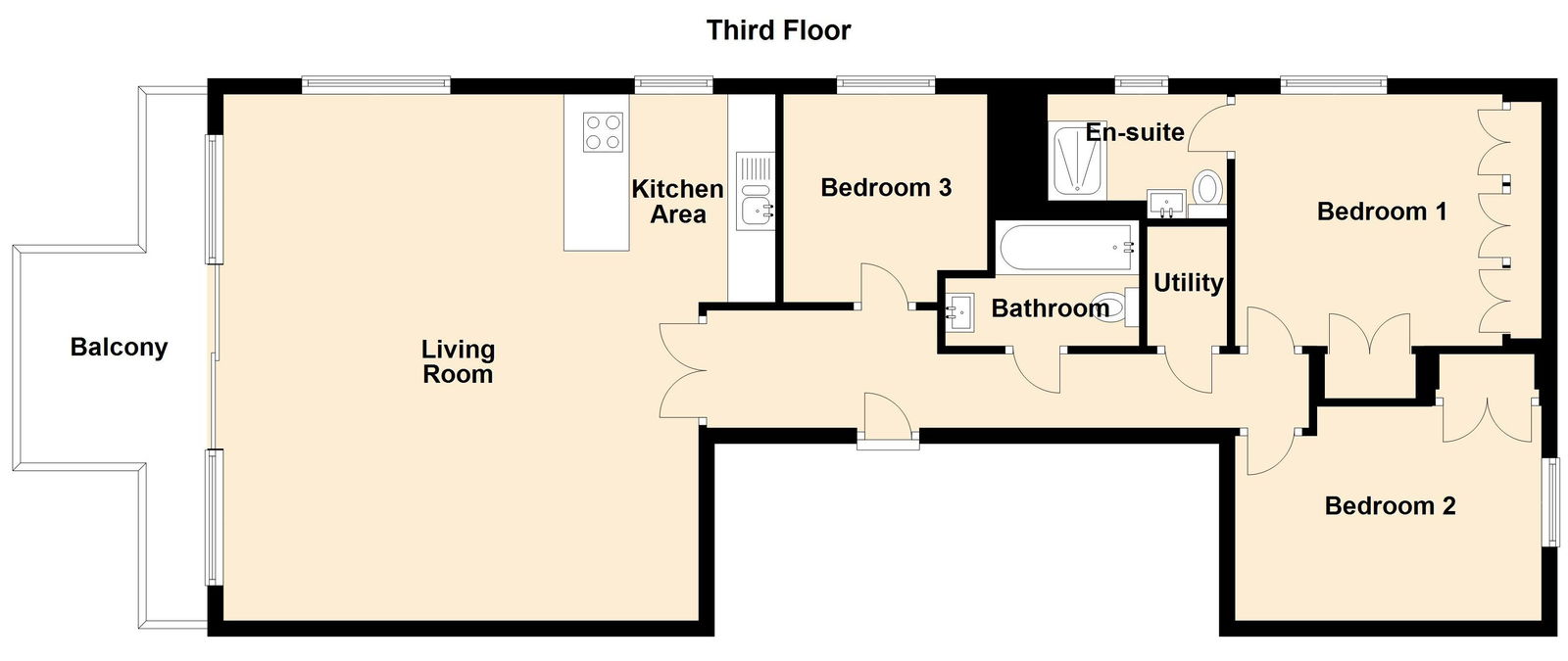2,7 Rivage, Hoe Road, Plymouth floorplan