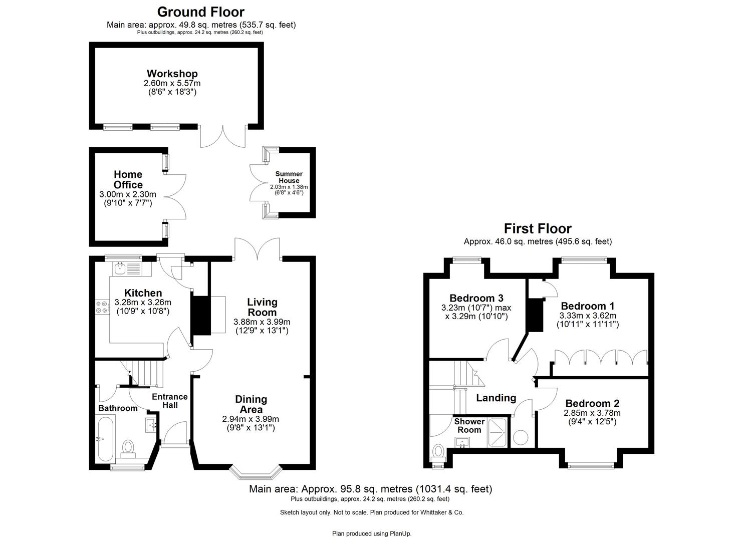 107, High Street, Kimpton floorplan