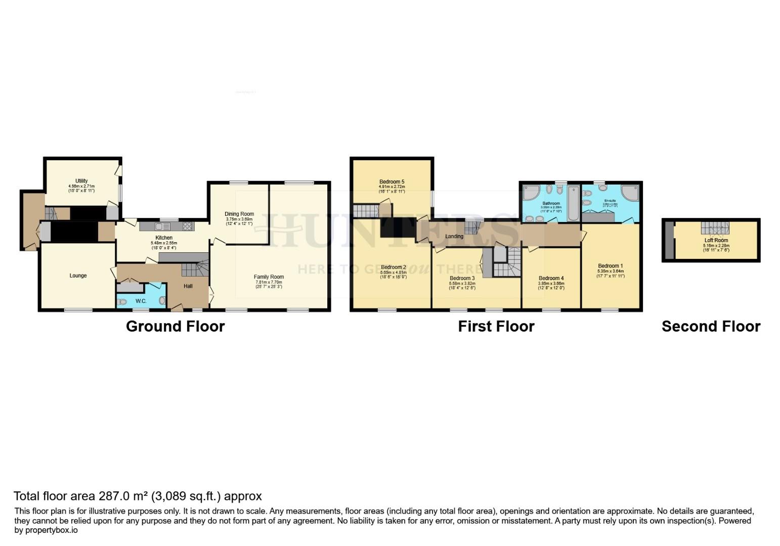 Worrall Hall, 70 Kirk Edge Road, Sheffield floorplan
