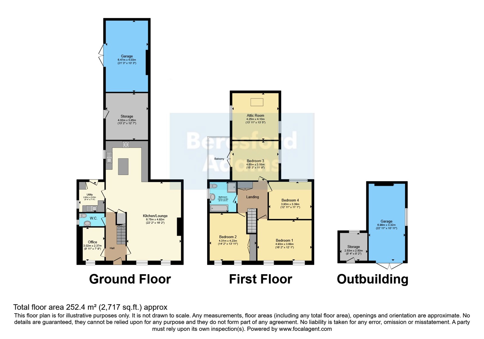 Porth Pennant,, Llandrillo, Denbighshire floorplan