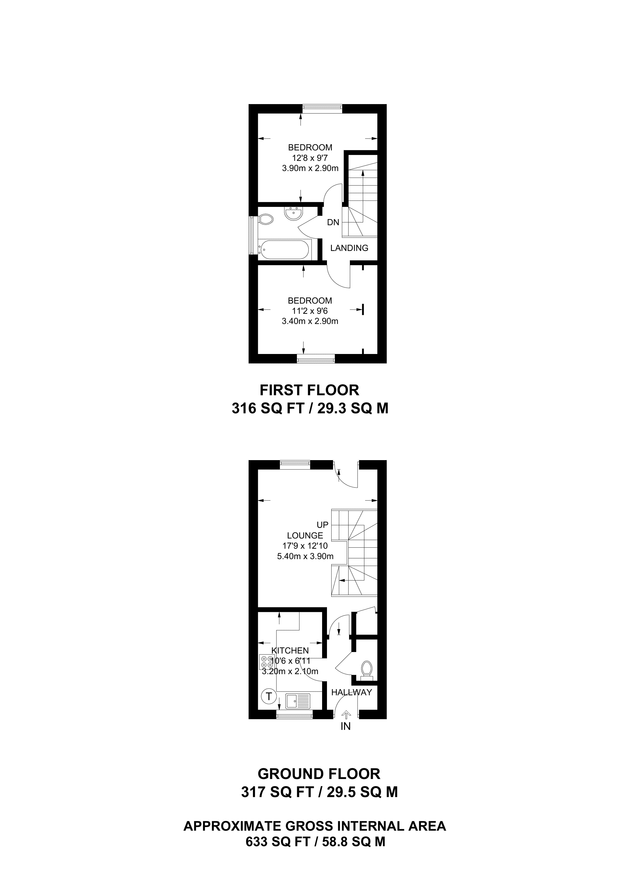 2 Bedrooms  for sale in Strouds Close, Romford RM6