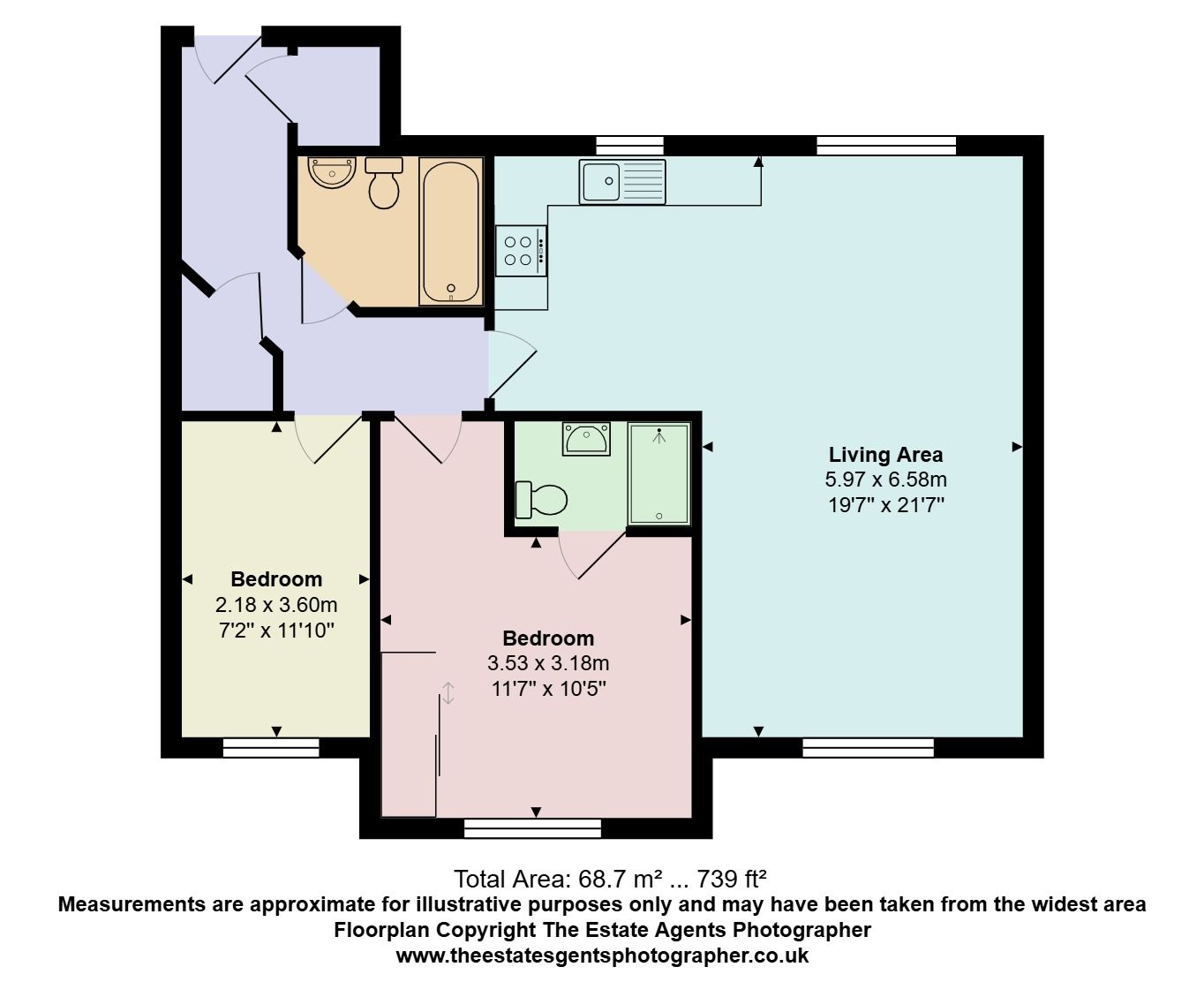 140, Kendal, Purfleet-on-Thames floorplan