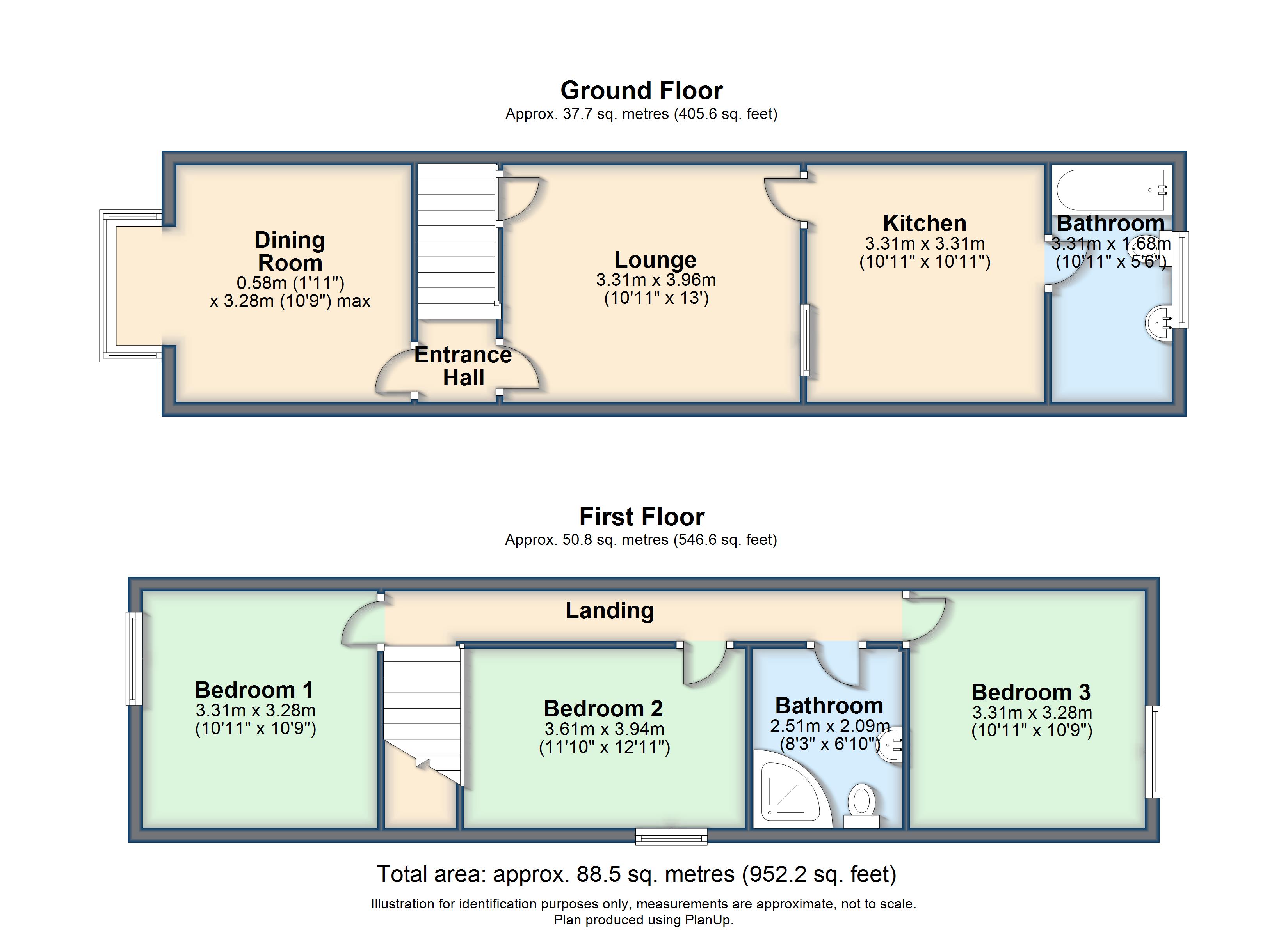 3 Bedrooms Terraced house to rent in Belvedere Road, Burton-On-Trent DE13