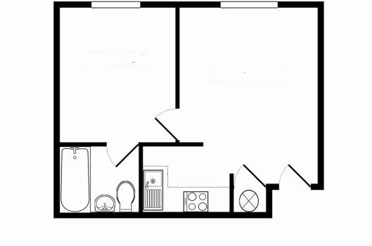 1 Bedrooms Flat to rent in Berkshire Road, Camberley GU15