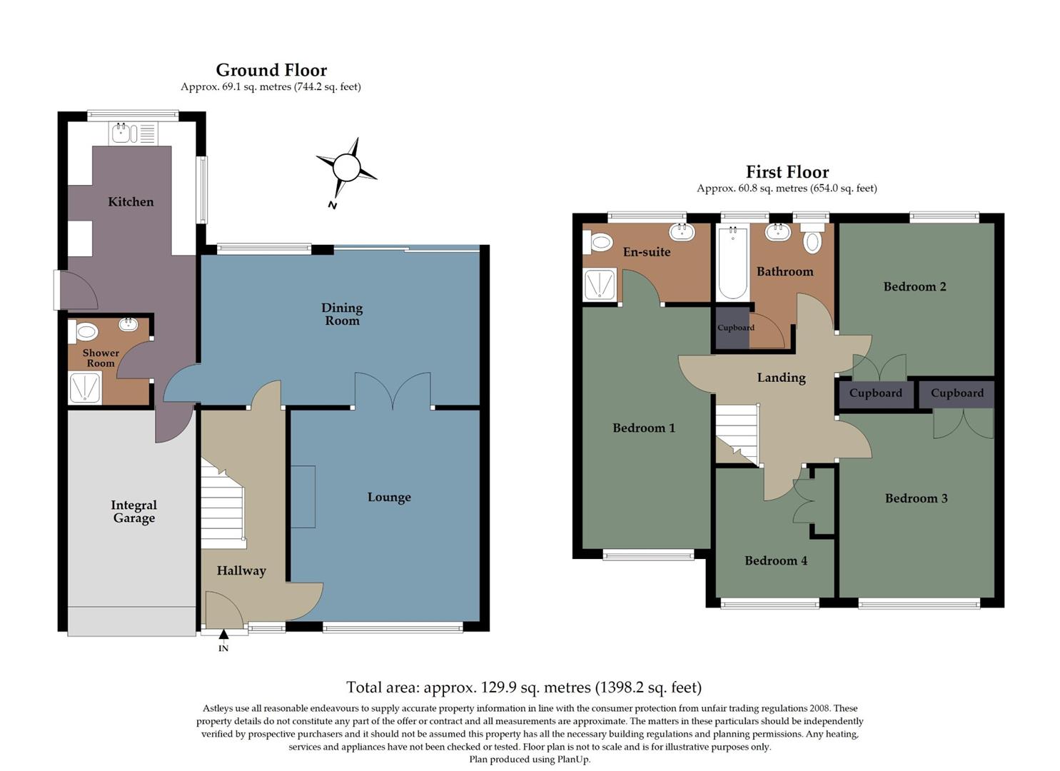 1, Browns Drive, Swansea floorplan