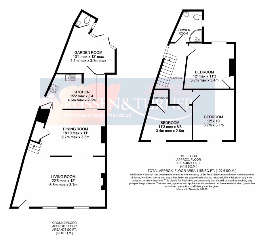 14 Nelson Street, King's Lynn floorplan