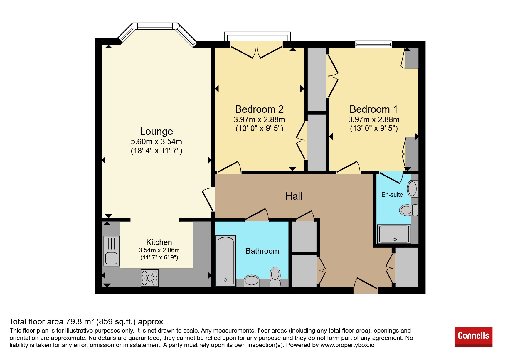 Flat, 25, 15, Ridge Park Road, Plymouth floorplan