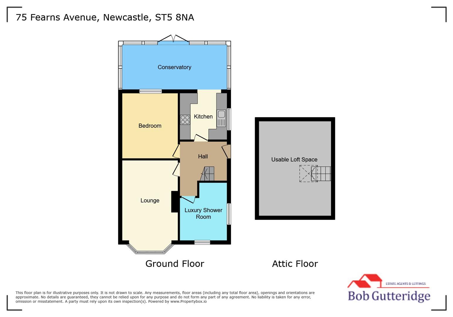 75, Fearns Avenue, Newcastle floorplan