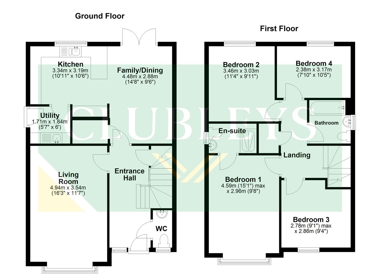44, Barley Avenue, Pocklington floorplan