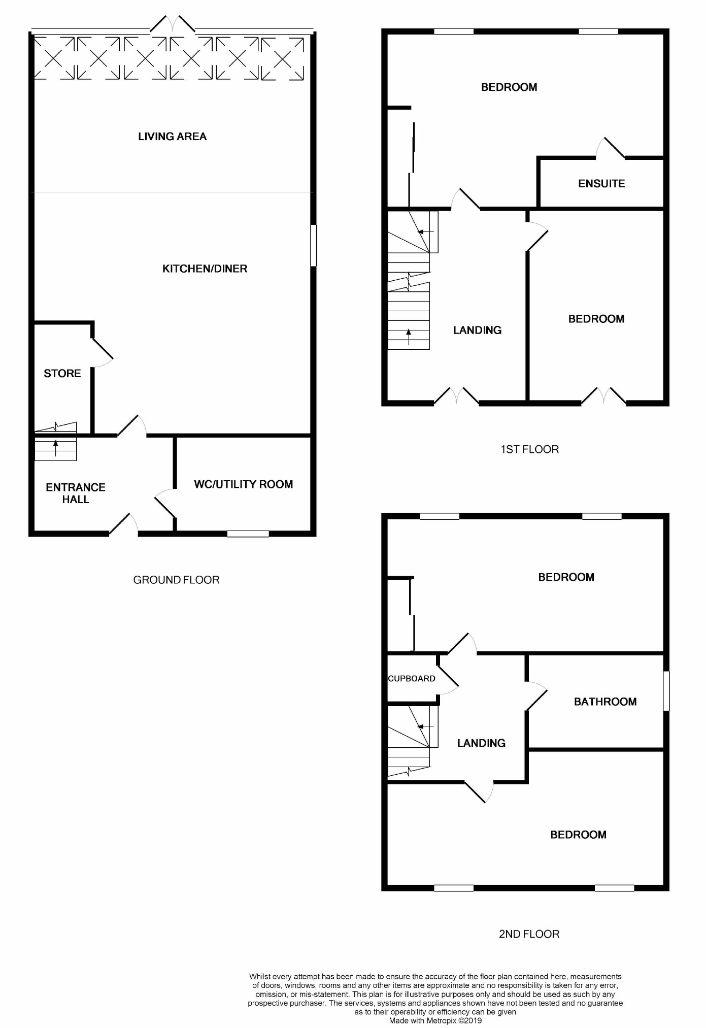 4 Bedrooms Town house for sale in Hidcote Road, Brockworth, Gloucester GL3