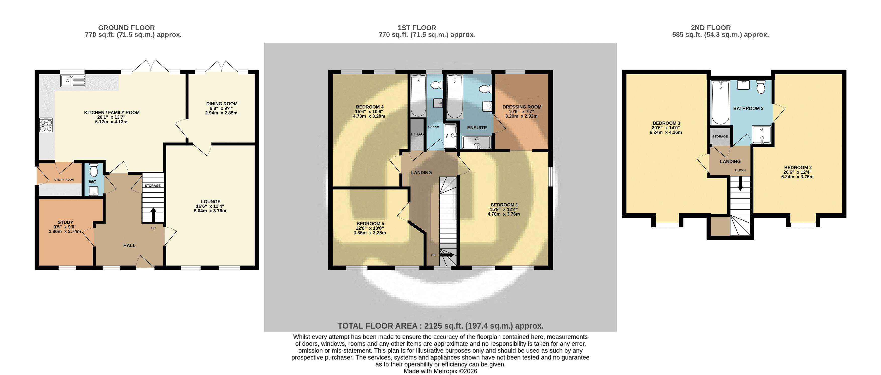 30, Bluebell Road, Wixams floorplan
