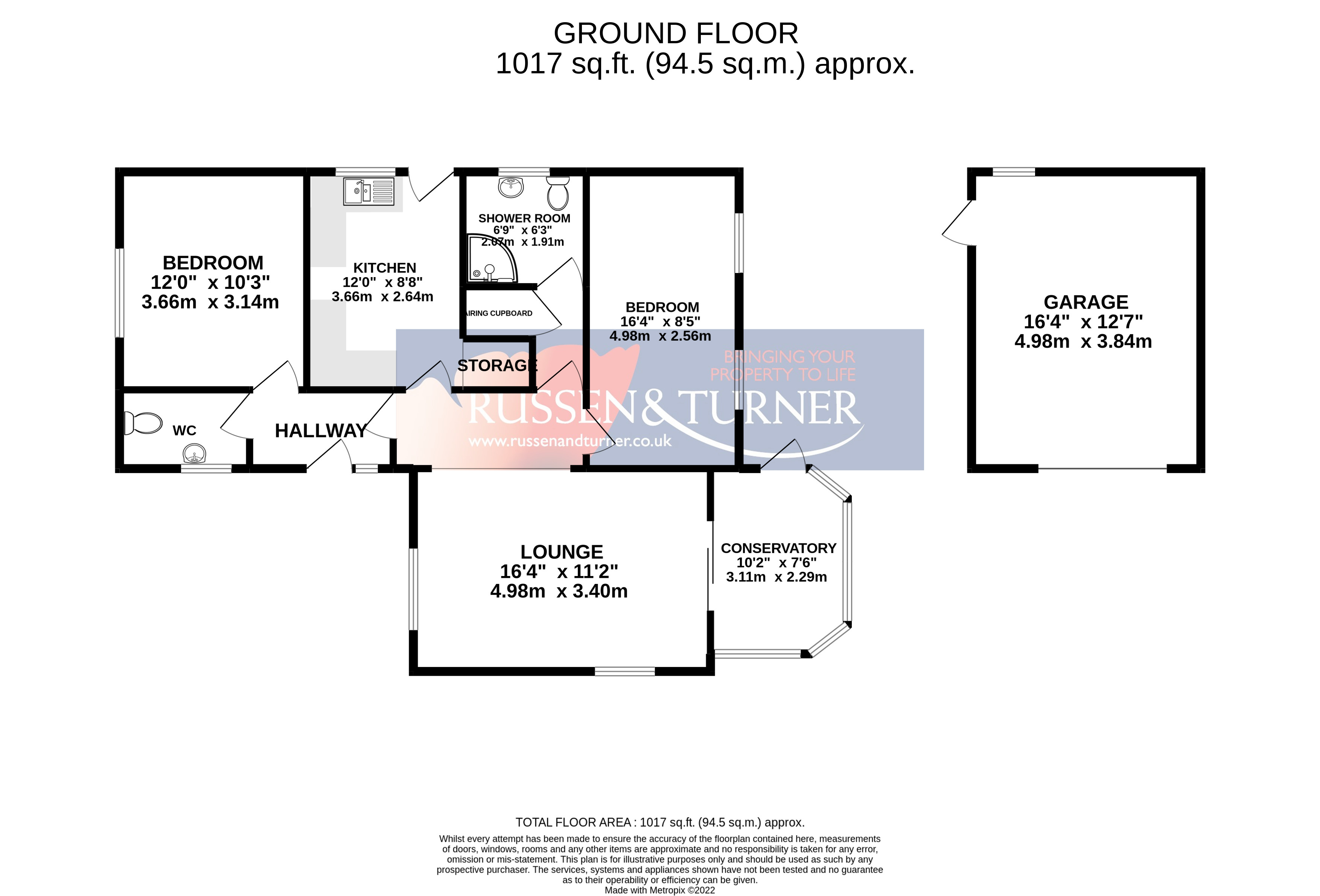 St. Grove, South Wootton, King's Lynn PE30, 2 bedroom detached