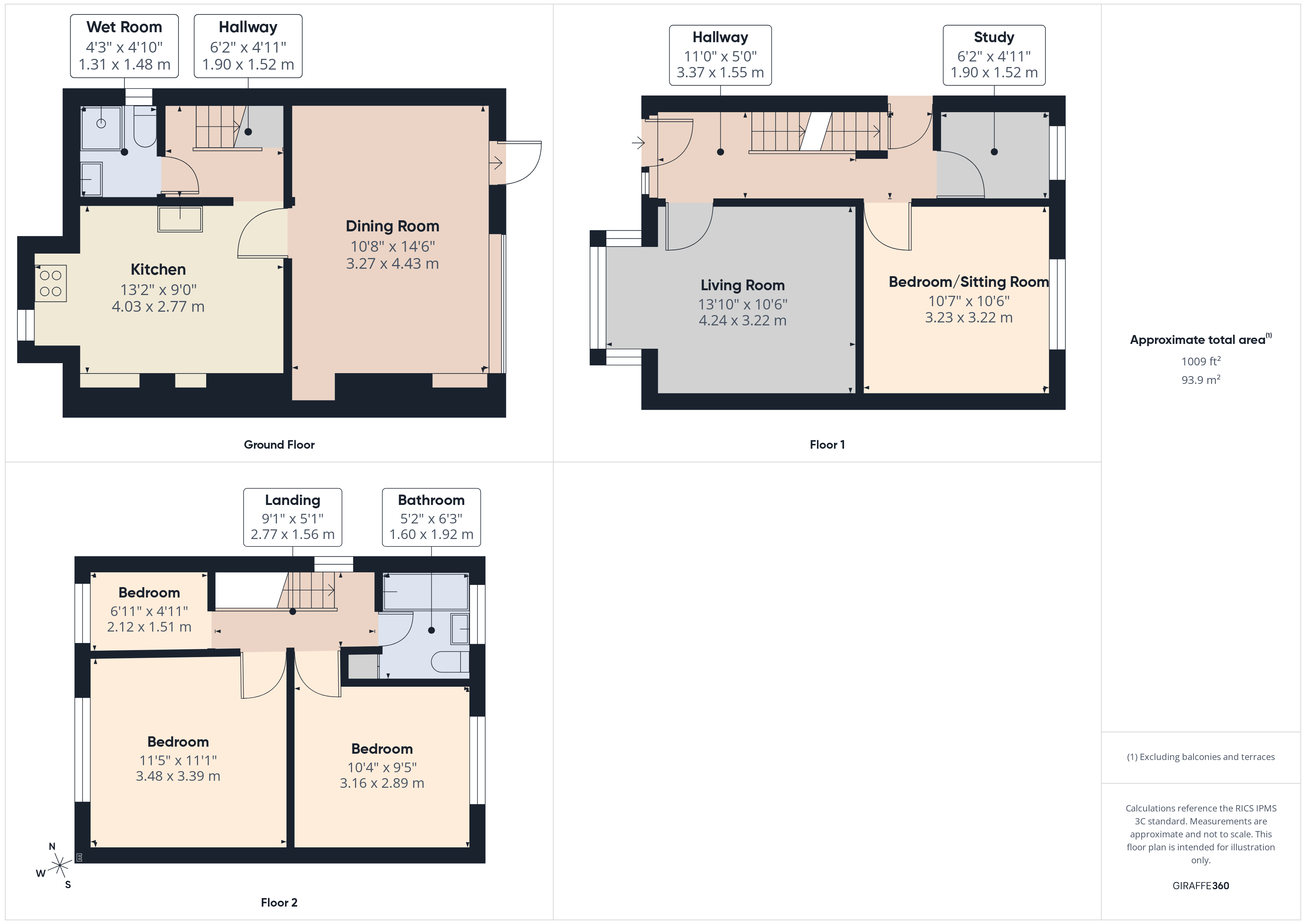 9, Southmere Terrace, West Yorkshire floorplan