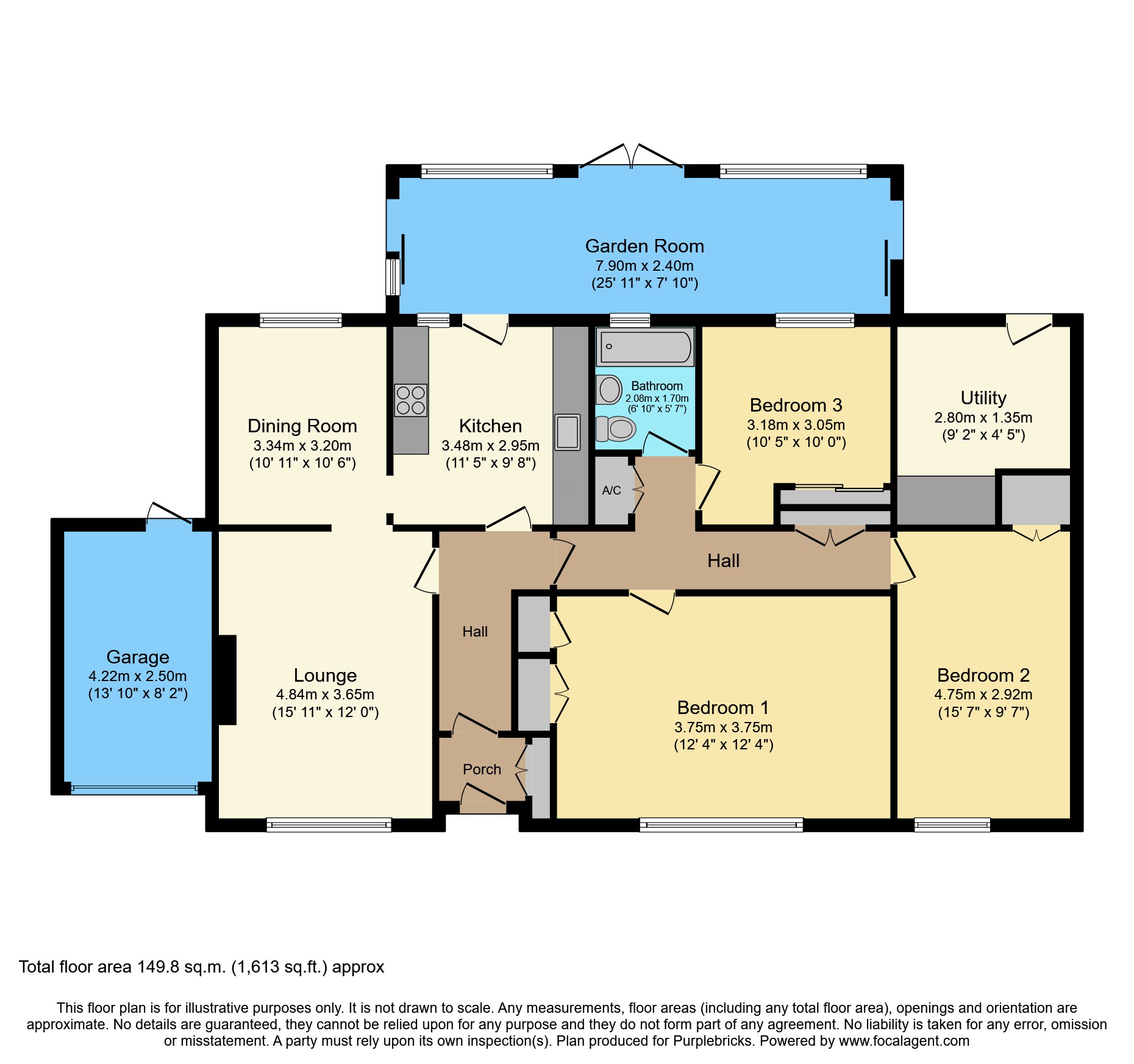 12, Avenue B, Upton, Gainsborough floorplan