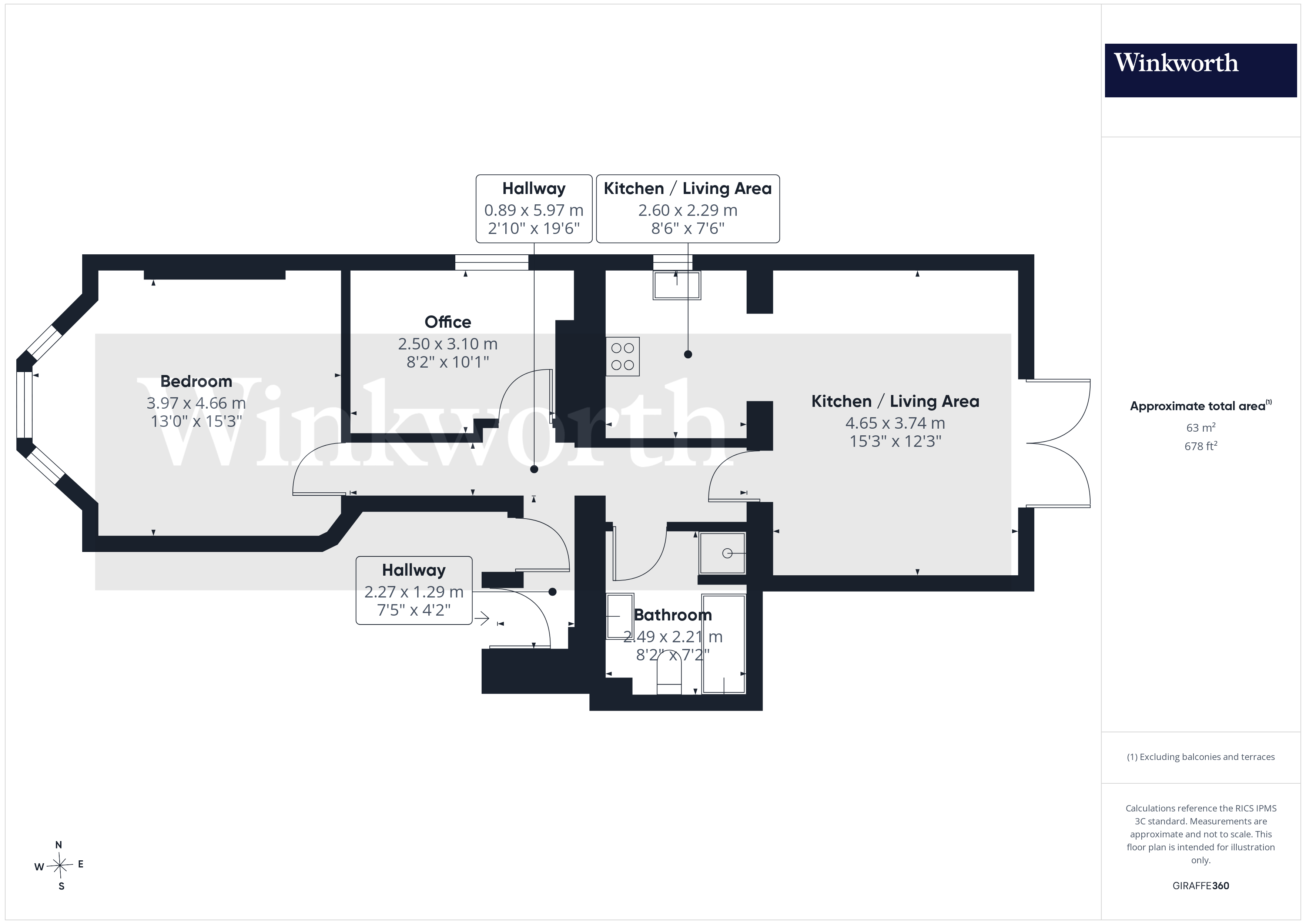 Drayton Green Road, London floorplan