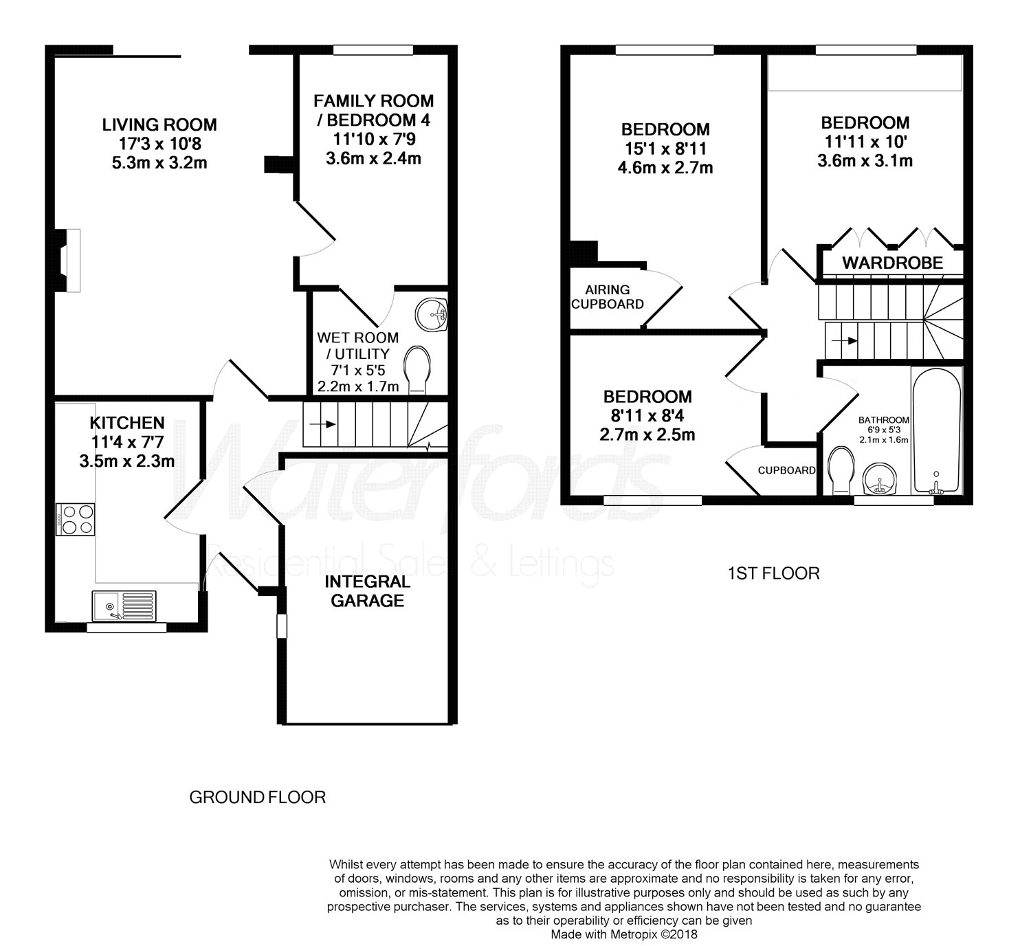 3 Bedrooms Terraced house for sale in Farm View, Yateley, Hampshire GU46