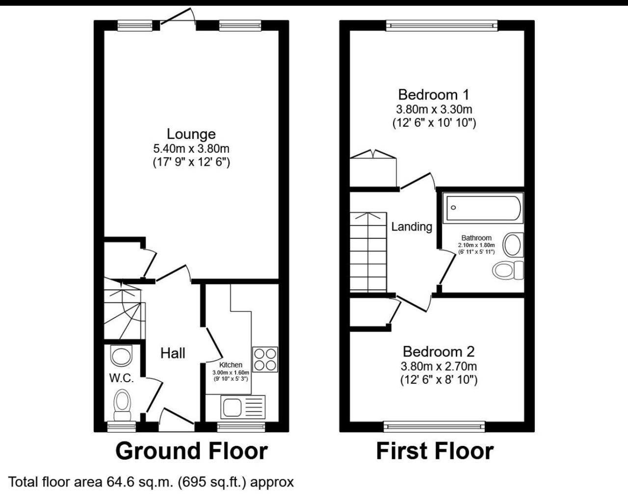 24, Vulcan Close, Beckton floorplan