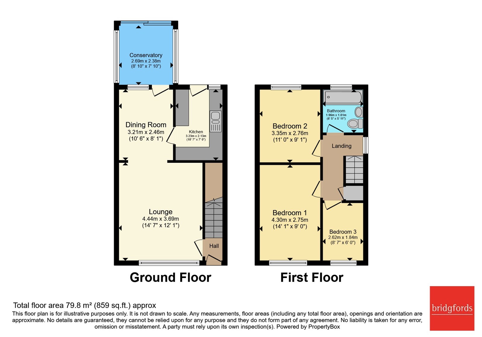 19, Meadow Lane, West Yorkshire floorplan