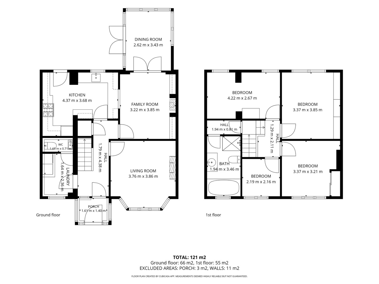 275, Ben Lane, Sheffield floorplan