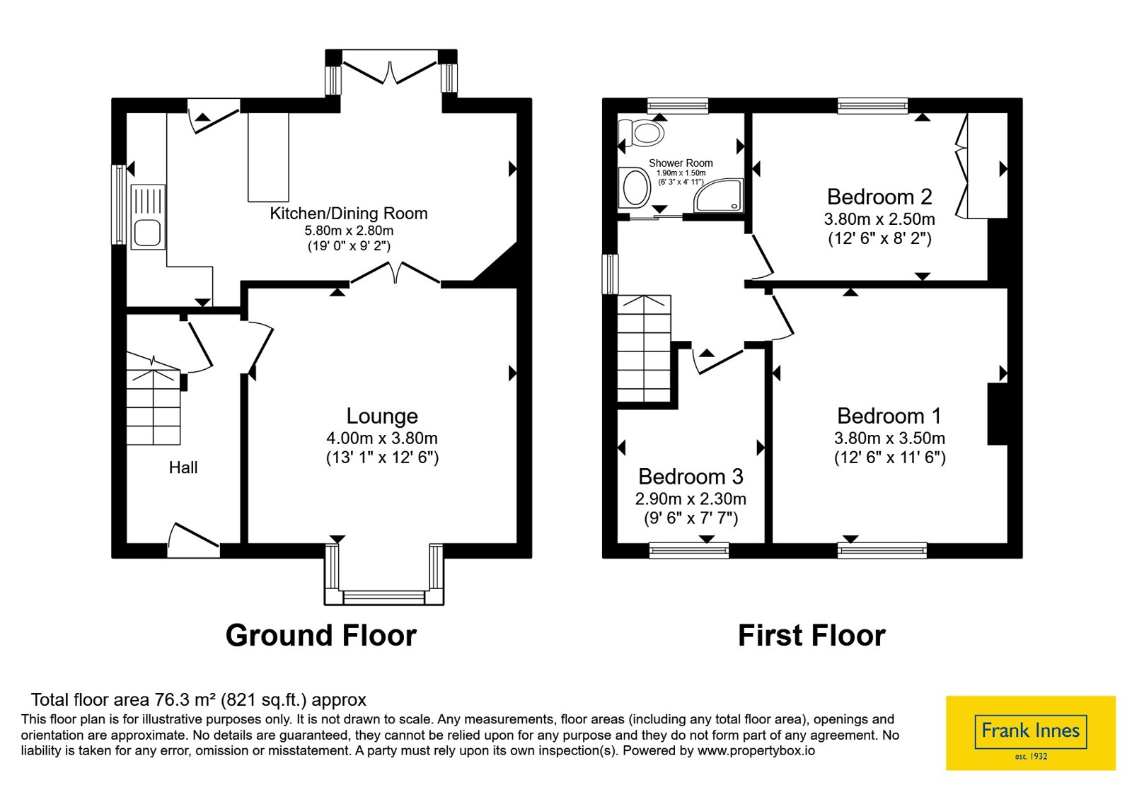 11, Holymoor Road, Chesterfield floorplan