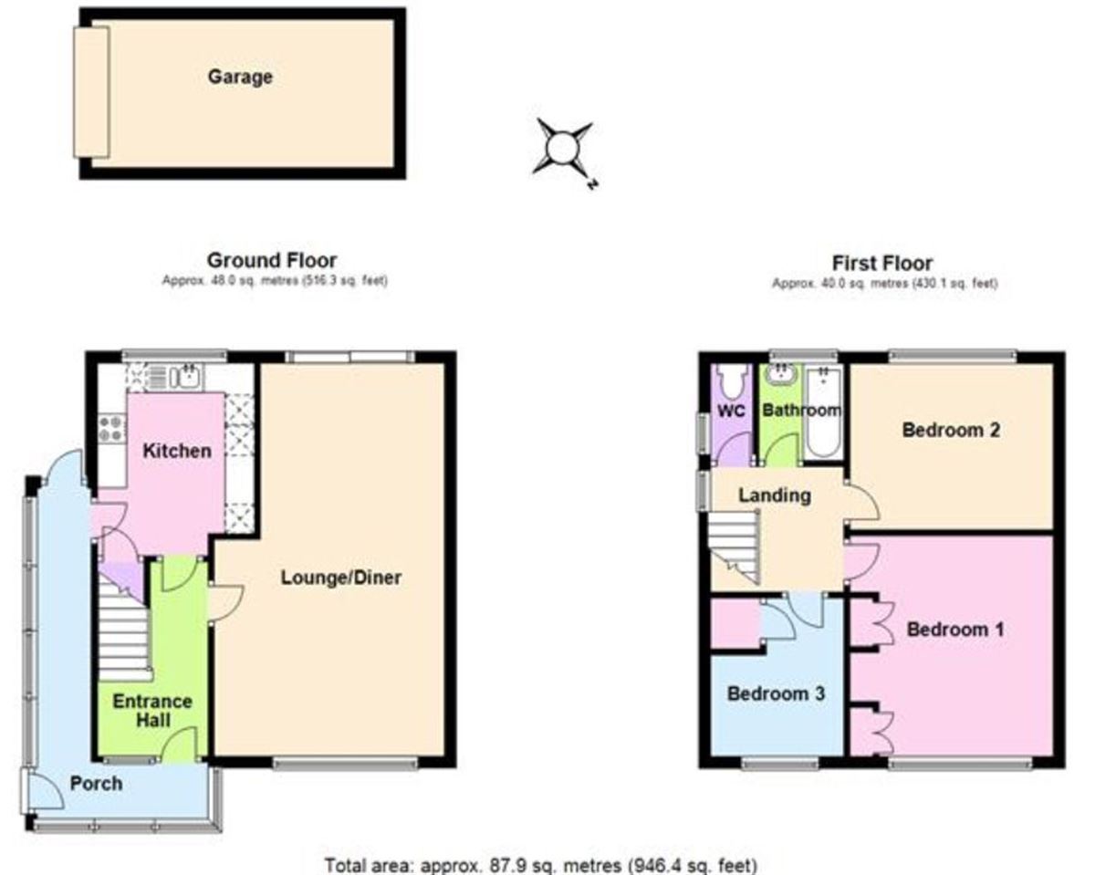 3 Bedrooms Semi-detached house for sale in St. Marks Close, Whitstable CT5