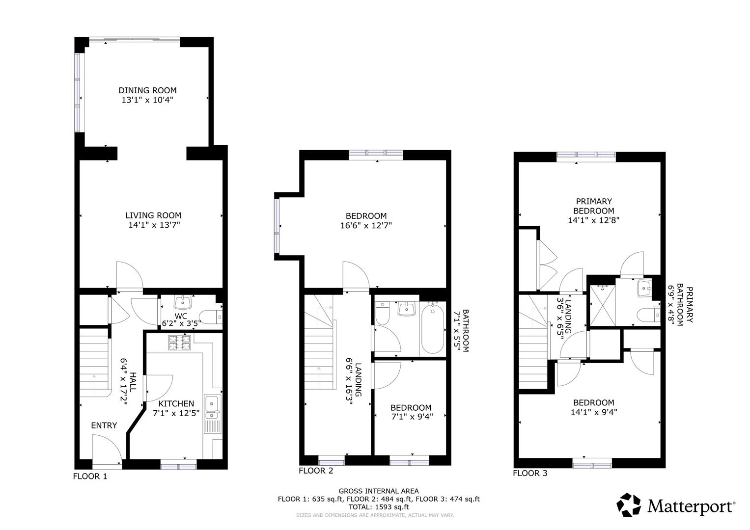 50, Ffordd Y Mileniwm, Barry floorplan