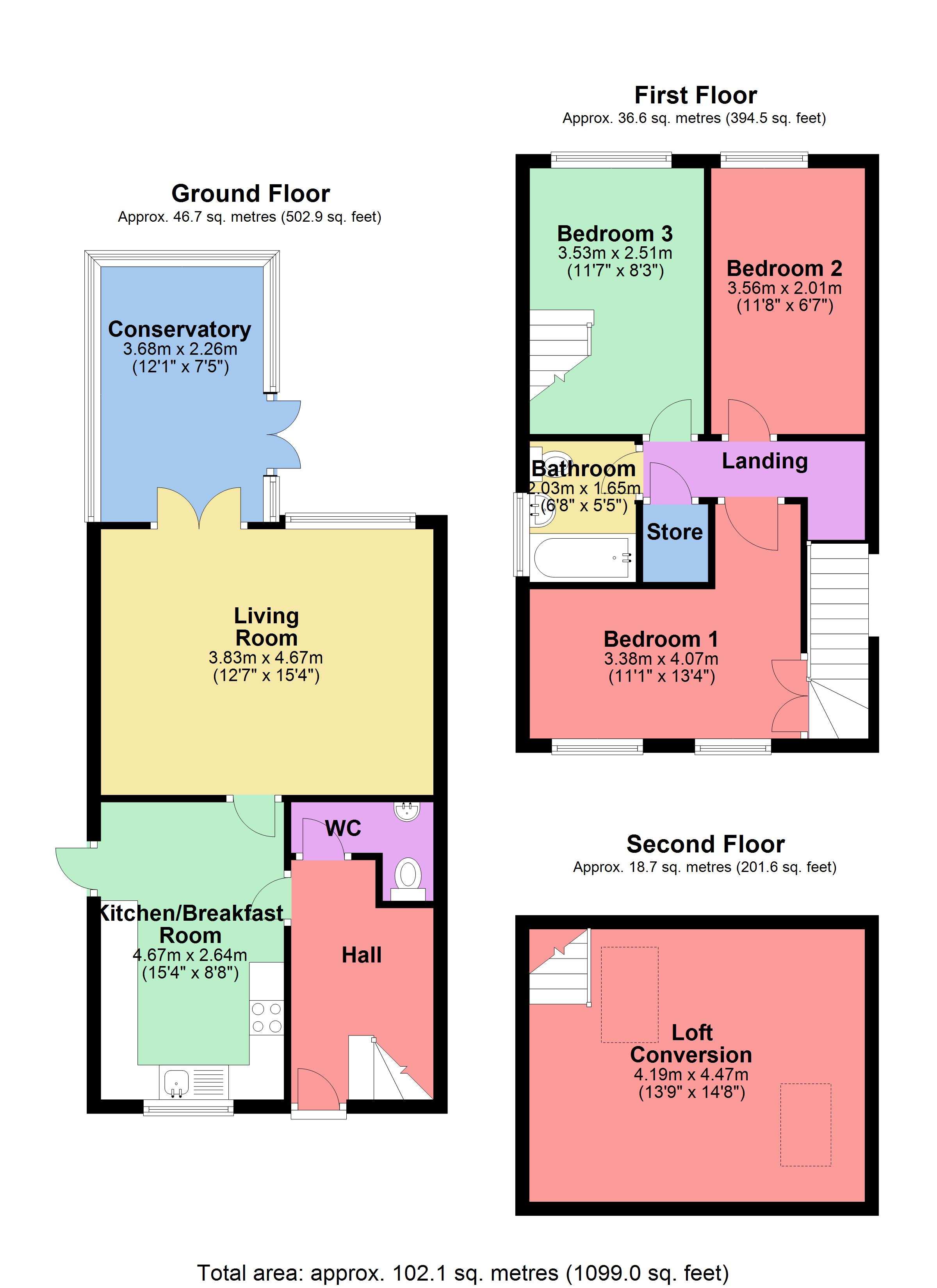 3 Bedrooms Semi-detached house for sale in Pinner Road, Oxhey, Hertfordshire WD19