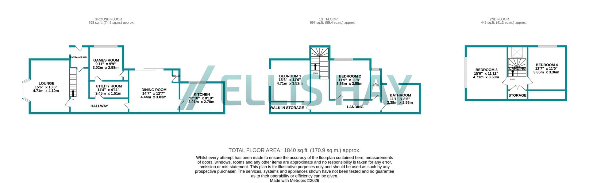 23, Raleigh Street, Scarborough floorplan