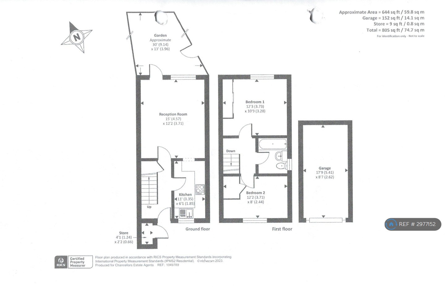 Rosina Walk, Banbury floorplan