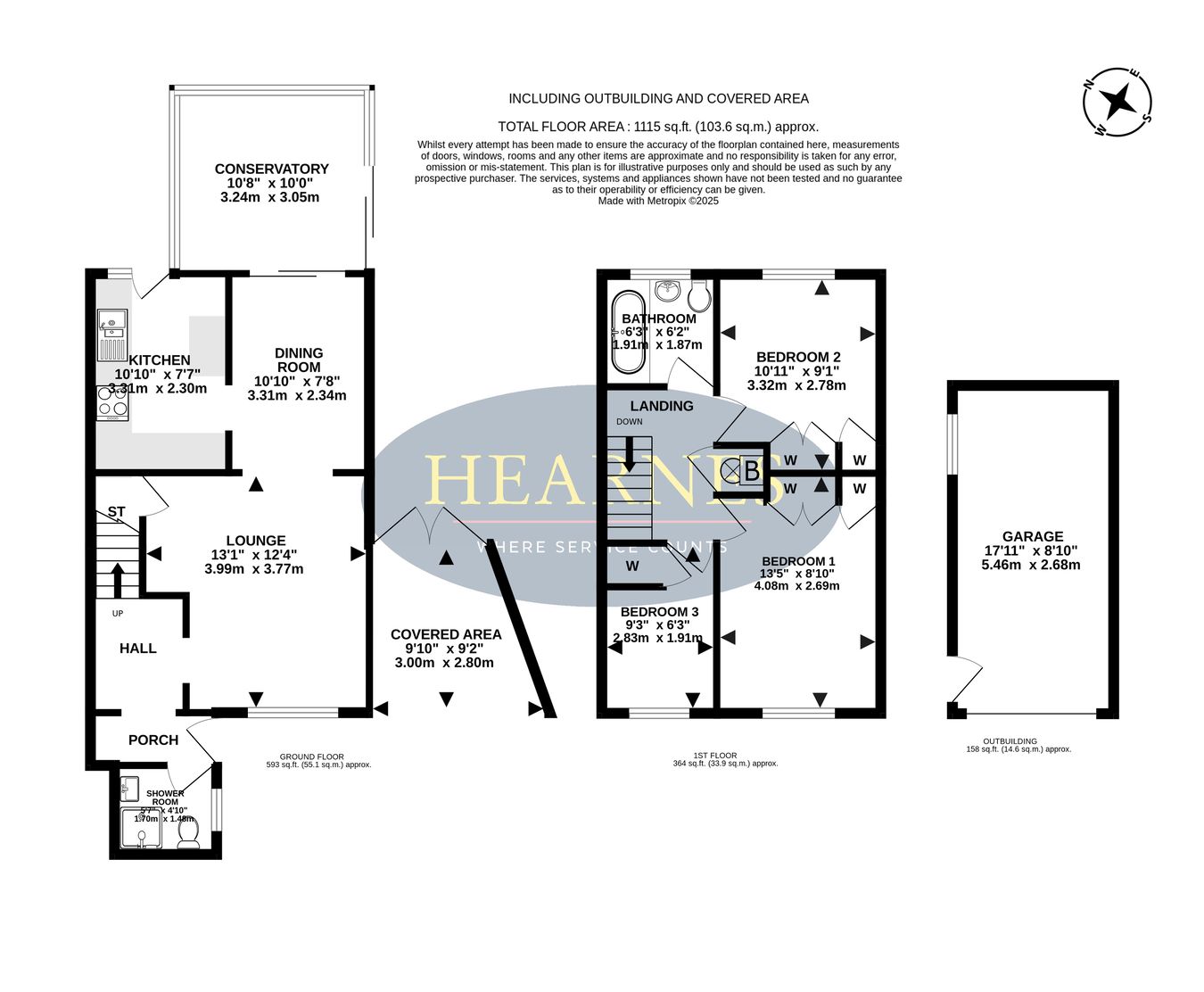Vallis Close, Poole floorplan