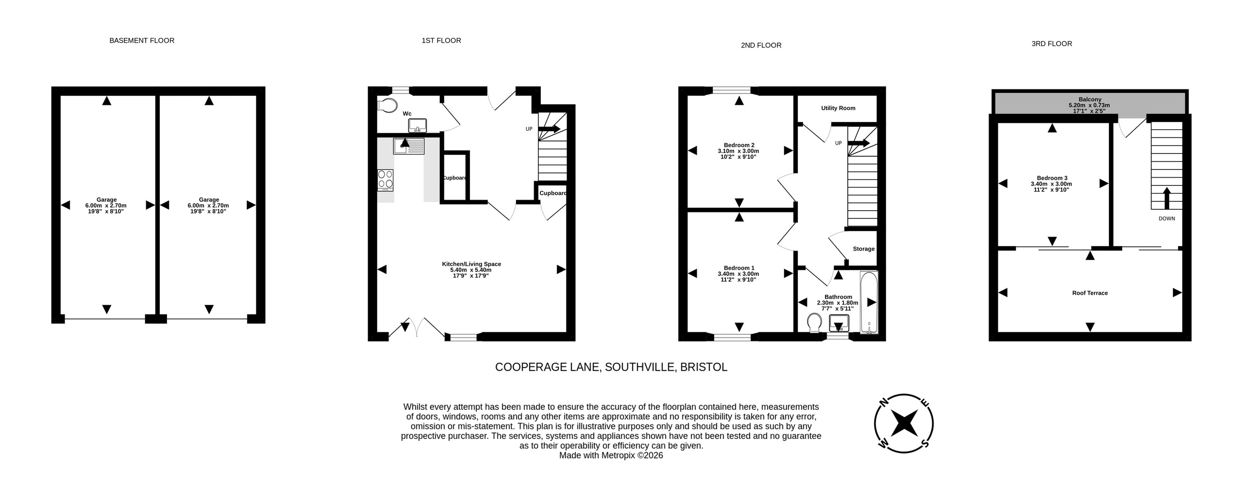 5 Cooperage Lane, Bristol floorplan