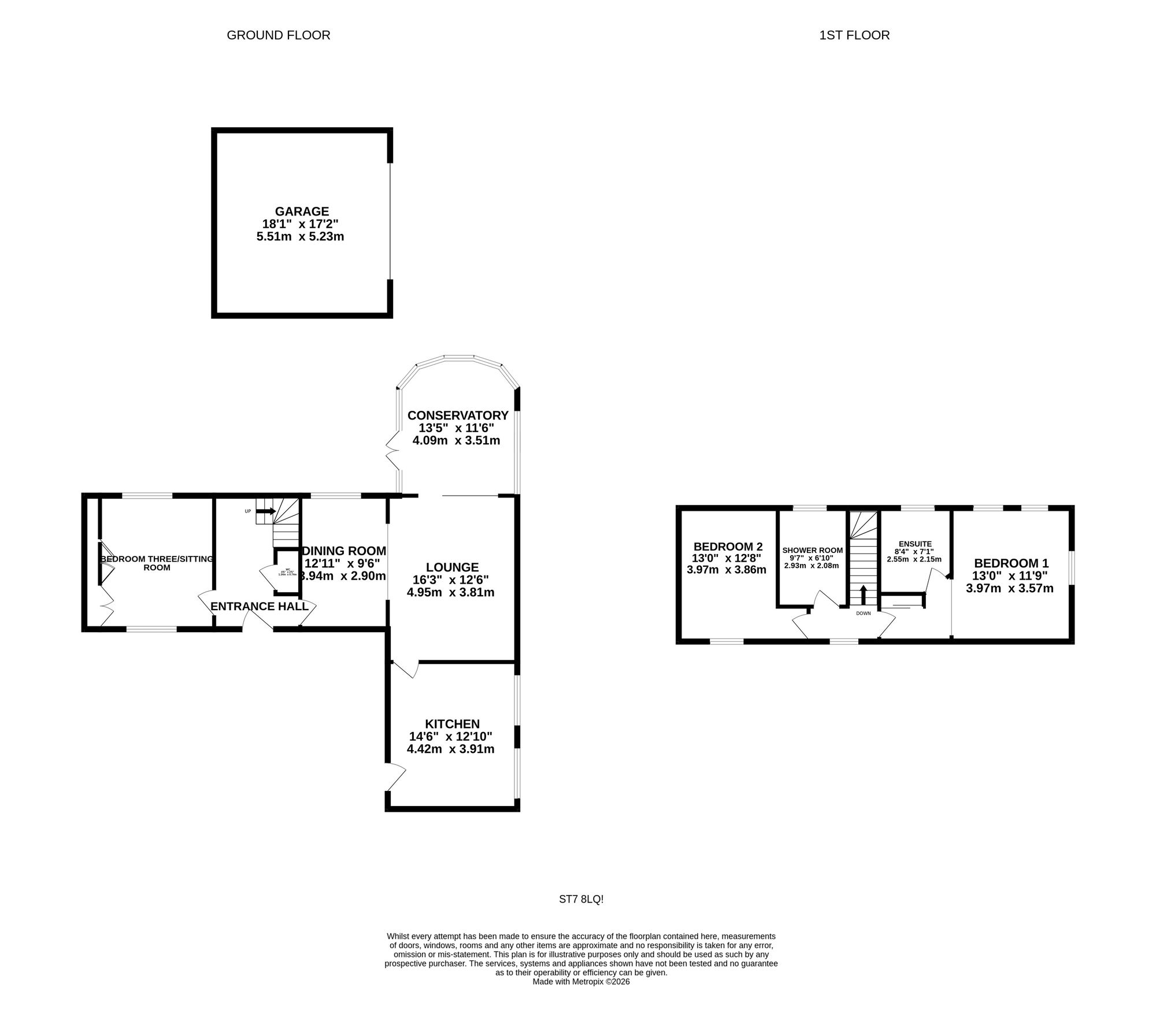 Mandra Miles Green Road, Stoke-On-Trent floorplan