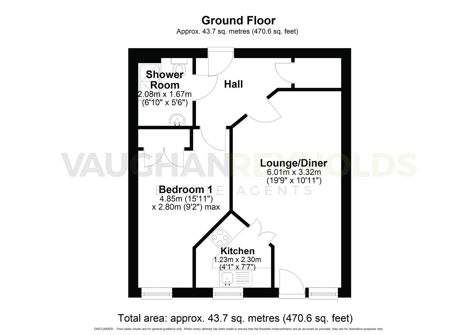 16, Swan Court, Stratford-Upon-Avon floorplan