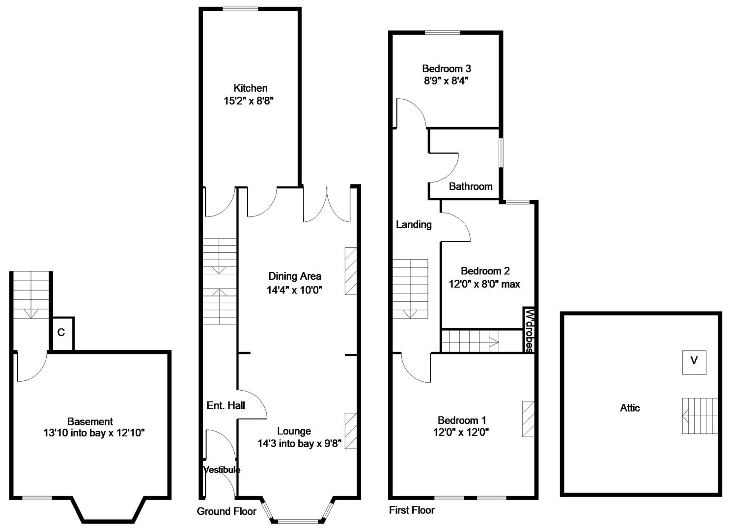 Albany Road, Doncaster floorplan