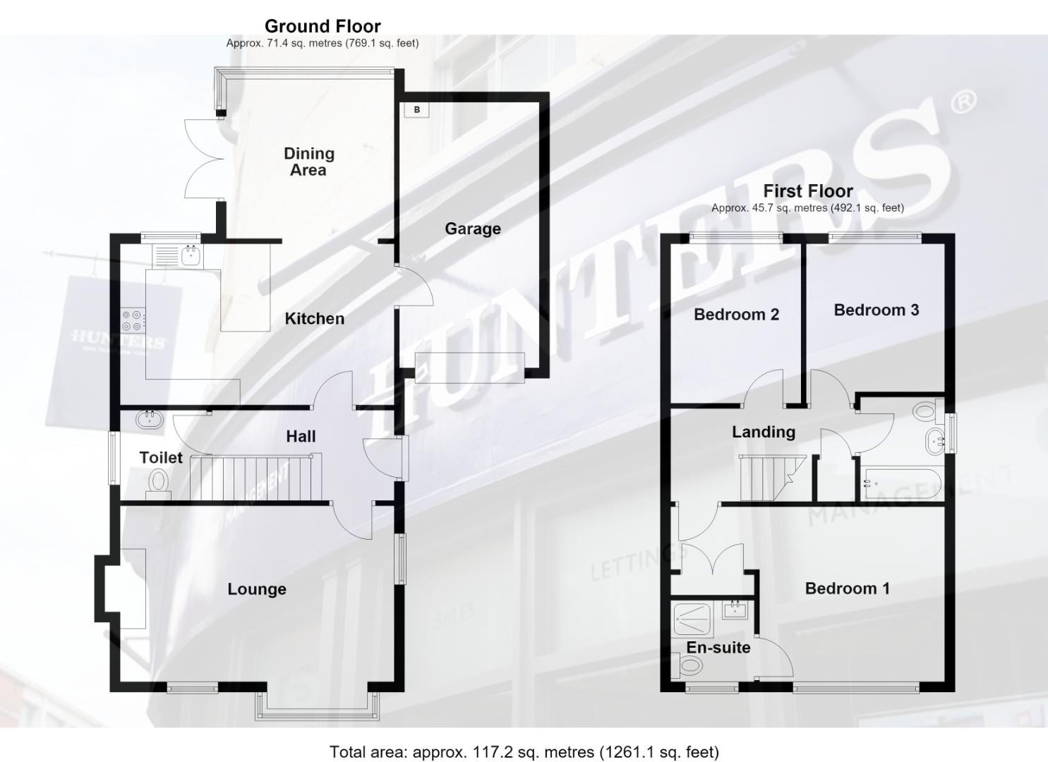 18, Spring Meadows, Darwen floorplan