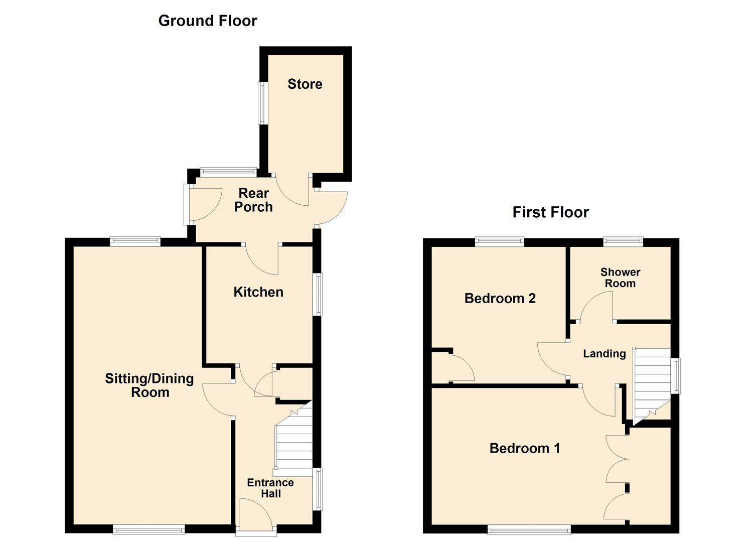 27, Langmead Road, Crewkerne floorplan