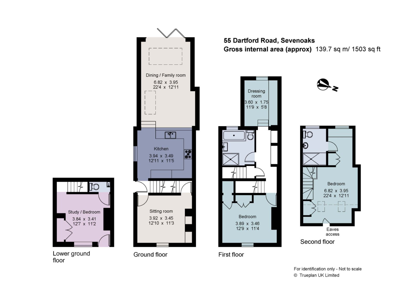 55, Dartford Road, Kent floorplan