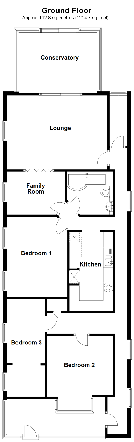 3 Bedrooms Detached bungalow for sale in Telscombe Cliffs Way, Telscombe Cliffs, Peacehaven, East Sussex BN10