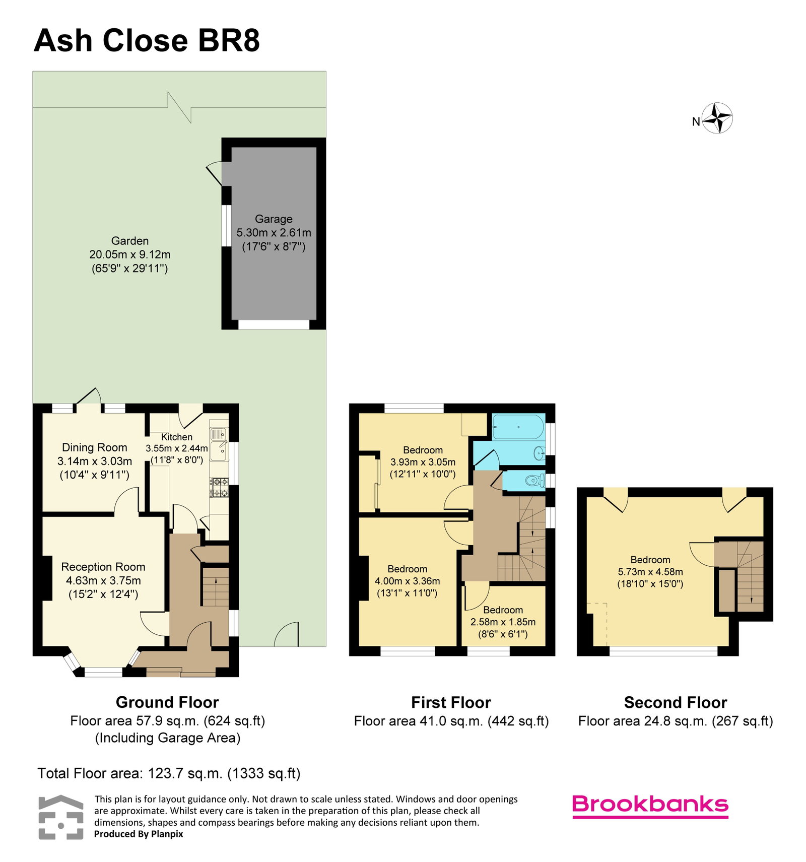 Ash Close, Swanley floorplan