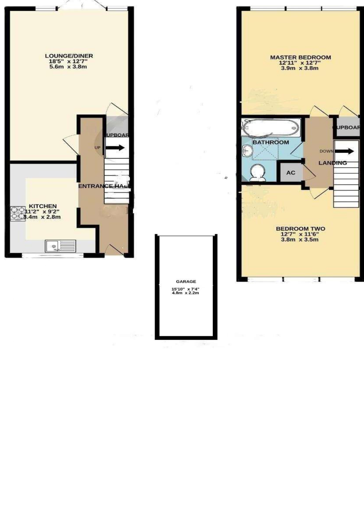 16, Ashdene Close, Ashford floorplan