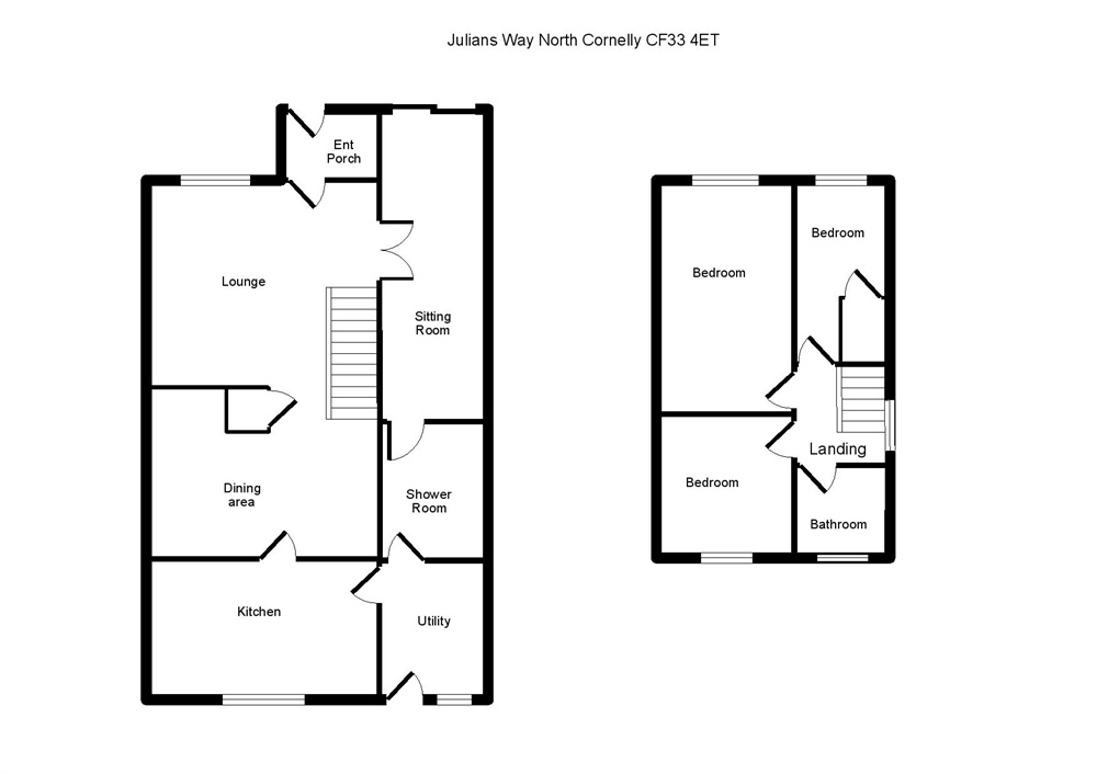 3 Bedrooms Semi-detached house for sale in Julians Way, Broadlands, North Cornelly, Bridgend CF33