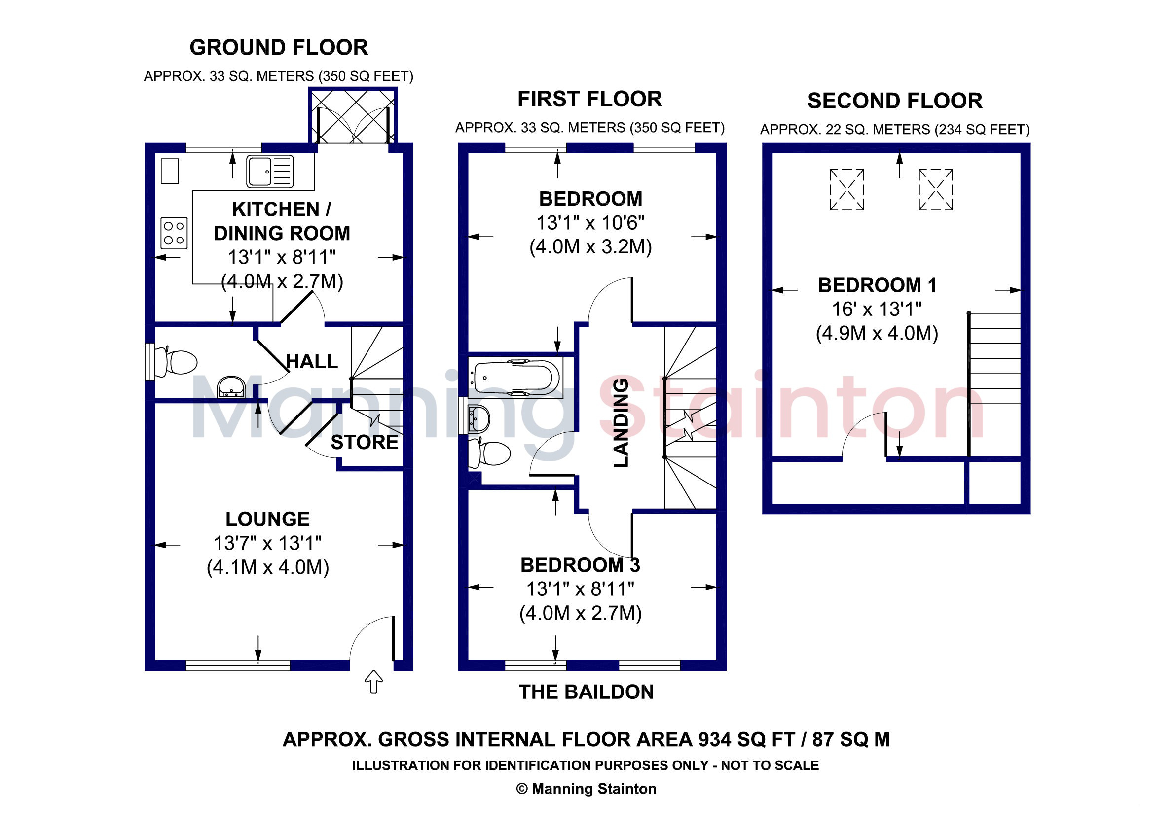 PLOT 83 - BAILDON,, Skelton Gate, Leeds floorplan