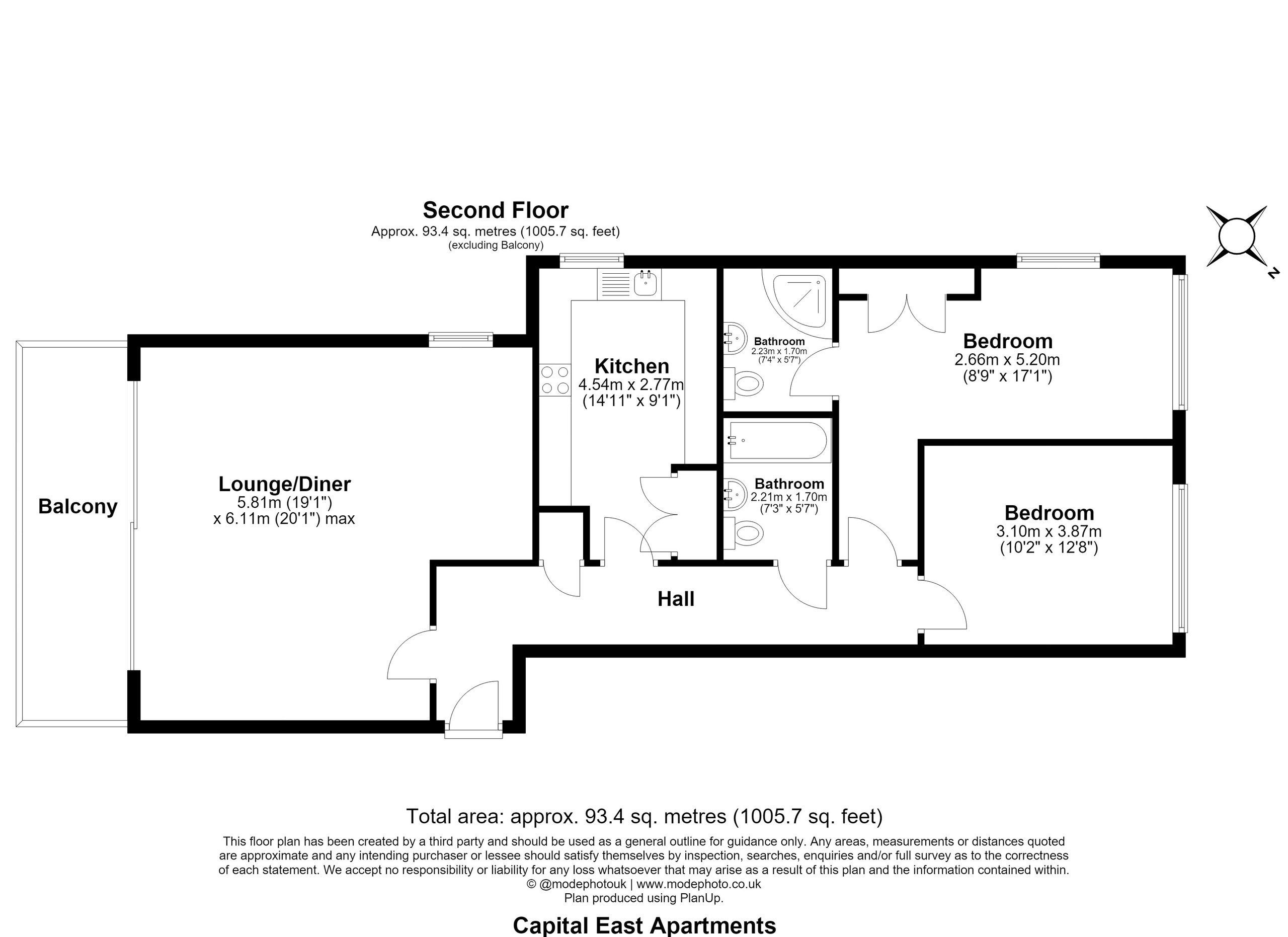 Flat 9, London floorplan